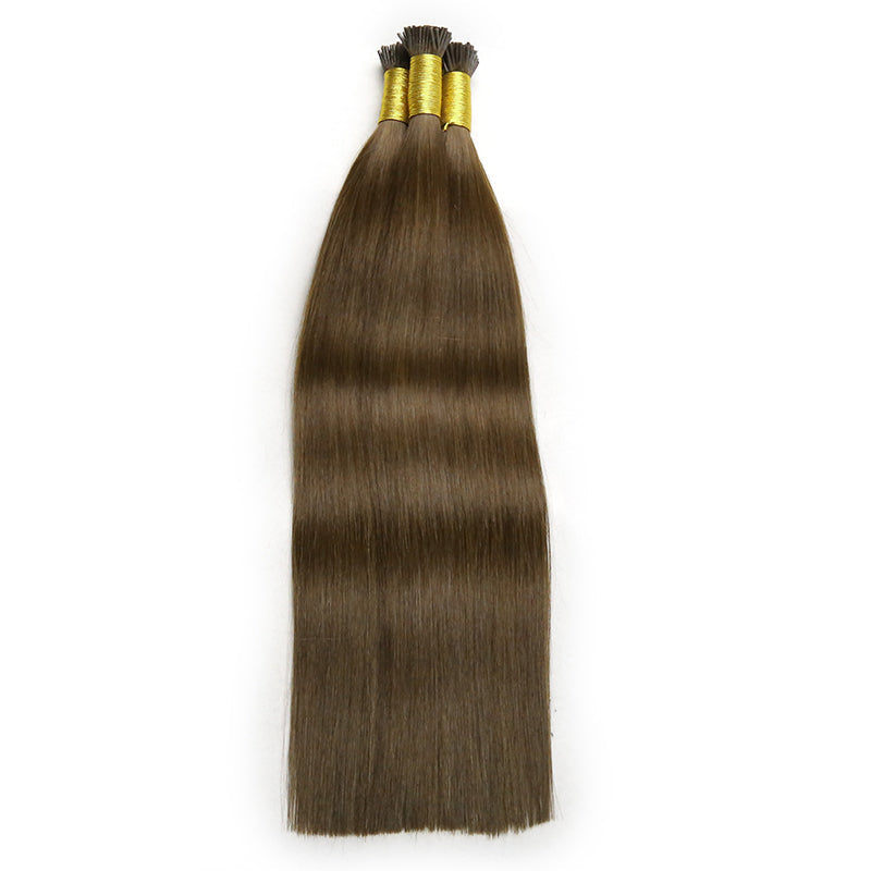 #27 STRAWBERRY BLONDE I TIP KERATIN REMY HAIR EXTENSIONS