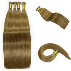 #60 BLONDE I TIP KERATIN REMY HAIR EXTENSIONS