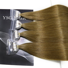 #60 BLONDE TAPE IN REMY HAIR EXTENSIONS