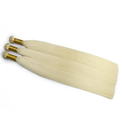 #60 BLONDE NANO TIP KERATIN REMY HAIR EXTENSIONS