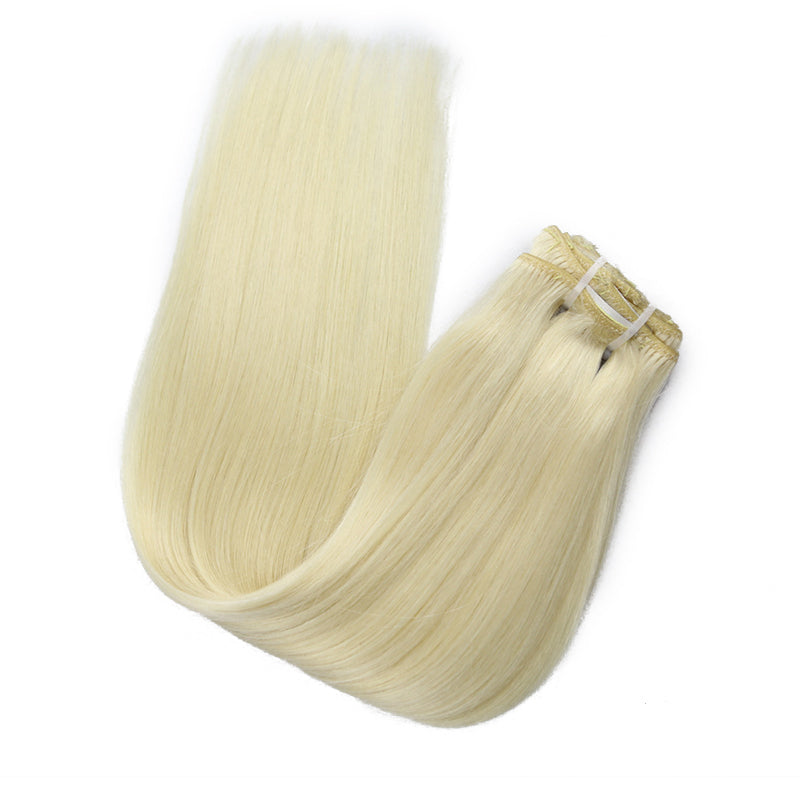 #613 SAND BLONDE CLIP IN REMY HAIR EXTENSIONS