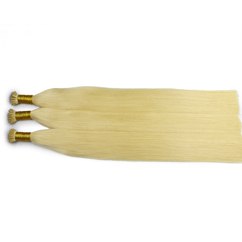 #613 SAND BLONDE NANO TIP KERATIN REMY HAIR EXTENSIONS