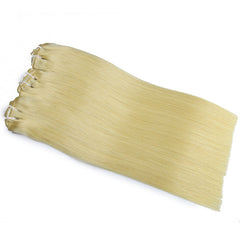 #8 HONEY BROWN CLIP IN REMY HAIR EXTENSIONS