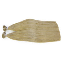 #18 FLAT TIP KERATIN REMY HAIR EXTENSIONS