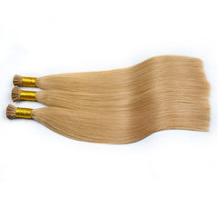 #27 STRAWBERRY BLONDE I TIP KERATIN REMY HAIR EXTENSIONS