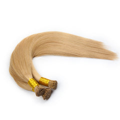 #27 STRAWBERRY BLONDE I TIP KERATIN REMY HAIR EXTENSIONS