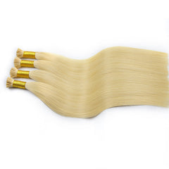 #22 LIGHT BLONDE I TIP KERATIN REMY HAIR EXTENSIONS