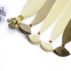 HAND-TIED WEFT REMY HAIR EXTENSIONS